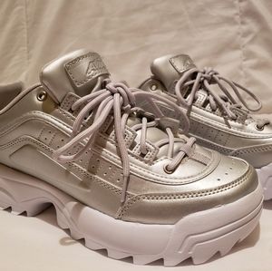💫 AVIA SILVER PLATFORM SNEAKERS (NEW!)